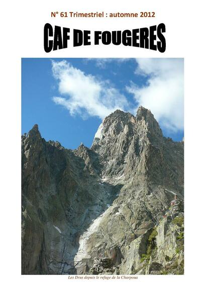 Journal n°61 2012 Automne  1ere couverture Journal n°61 2012 Automne  1ere couverture